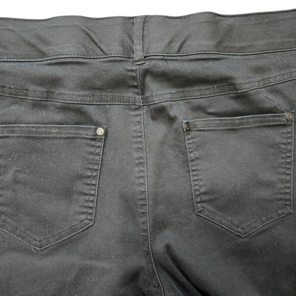 Est. 1946 Denim Black Capris/Cropped Jeans Women's Pull On Size-See Measurements - Picture 4 of 8